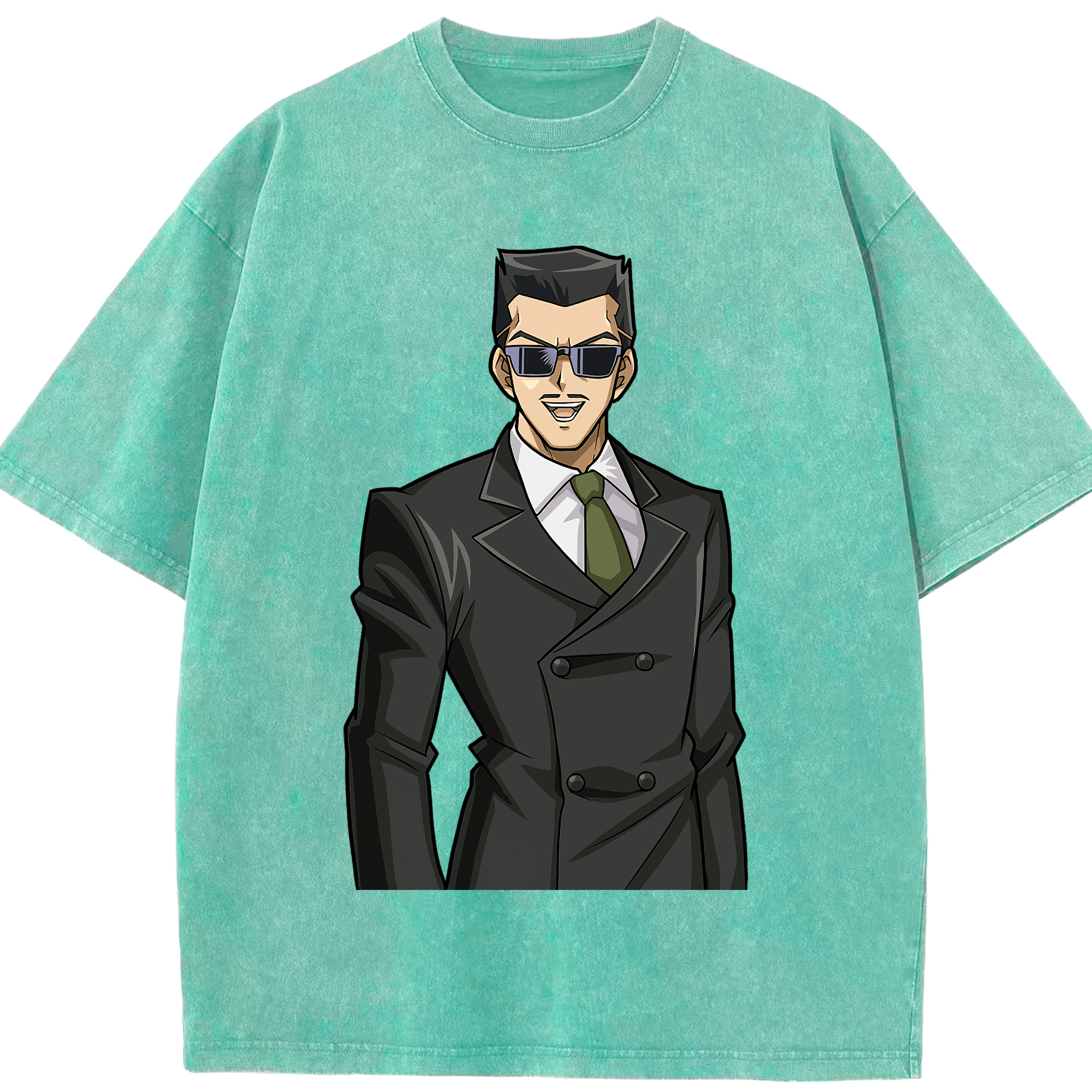 （画像用） 遊☆戯☆王 Yu-Gi-Oh! 綿100% ヴィンテージ風 半袖Tシャツ（フロントプリント）